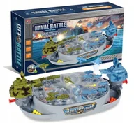 Gry planszowe - Gra Stołowa Bitwa Morska Statki Dla Dzieci Stół Gra Rodzinna Zabawa Prezent - miniaturka - grafika 1