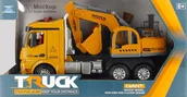 Samochody i pojazdy dla dzieci - Auto ciężarowe Koparka - miniaturka - grafika 1