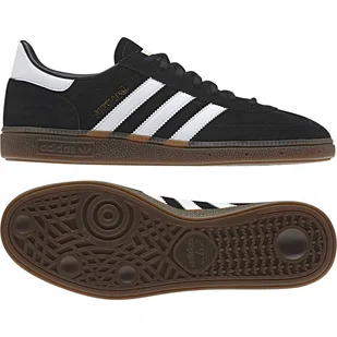 Buty damskie sportowe adidas Handball Spezial DB3021 skórzane czarne 40 2/3 - Buty sportowe damskie - miniaturka - grafika 1