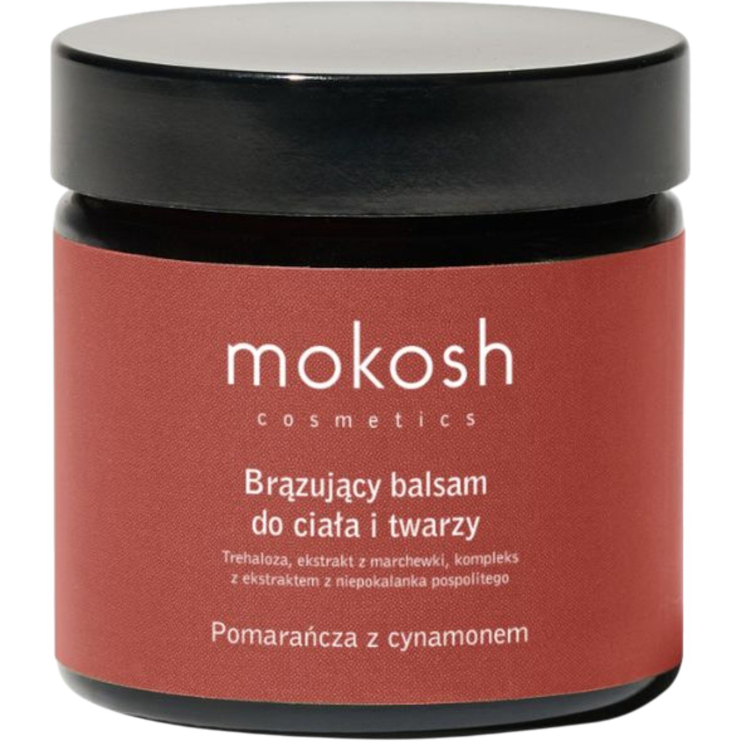 Mokosh Brązujący Balsam do twarzy i ciała Pomarańcza z cynamonem, 60 ml