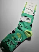 Skarpetki męskie - Kolorowe skarpety Happy Socks unisex rozmiar 36-40 (2224) - miniaturka - grafika 1