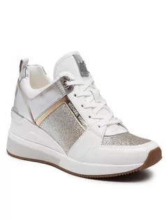 Buty dla dziewczynek - Michael Kors KIDS Sneakersy Georgie Trainer 43S2GEFS5D Biały - grafika 1