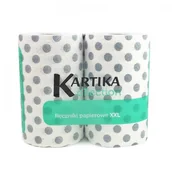 Ręczniki papierowe - Kartika ręcznik papierowy silver XXL 2 szt - miniaturka - grafika 1