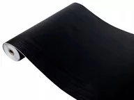 Tapety - Okleina Samoprzylepna Meblowa Drewno Czarne Matowe Na Drzwi Szafę 90x210 - miniaturka - grafika 1