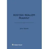 Prawo - Rosyjski realizm prawny - dostępny od ręki, natychmiastowa wysyłka - miniaturka - grafika 1
