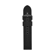 Akcesoria do zegarków - Czarny pasek do zegarka / smartwatcha Fossil 22 mm S221430  | OFICJALNY SKLEP | RATY 0% • Zapłać później PayPo • GRATIS WYSYŁKA ZWROT DO 365DNI - miniaturka - grafika 1