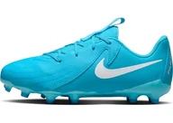 Piłka nożna - Nike Phantom Gx II Academy Fg/Mg buty piłkarskie, niebieskie fury/białe, 38 EU, Niebieska furia biała, 38 EU - miniaturka - grafika 1