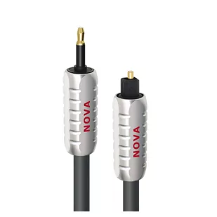WireWorld Nova Toslink Optical Cable (NMO) - Kabel optyczny Toslink - mini Jack 3.5mm - 0.5m 0,5m ✦ SALON ✦ ZAPYTAJ O RABAT ✦ RATY 30x0% - Kable - miniaturka - grafika 1
