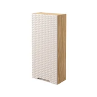 Szafki łazienkowe - Szafka łazienkowa wisząca Comad Luxor 35 cm beż/jasne drewno 83-35-1D - miniaturka - grafika 1