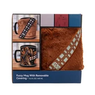 Herbata - Pyramid International Star Wars - Fuzzy Mug Chewbacca - kubek ceramiczny ze zdejmowanym futerkiem - 440 ml - kawa i herbata na ciepło lub zimno - miniaturka - grafika 1