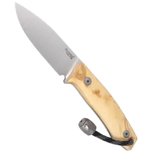 Nóż LionSteel Bushcraft Olive Wood, Satin Blade (M1 UL) - Noże - miniaturka - grafika 5