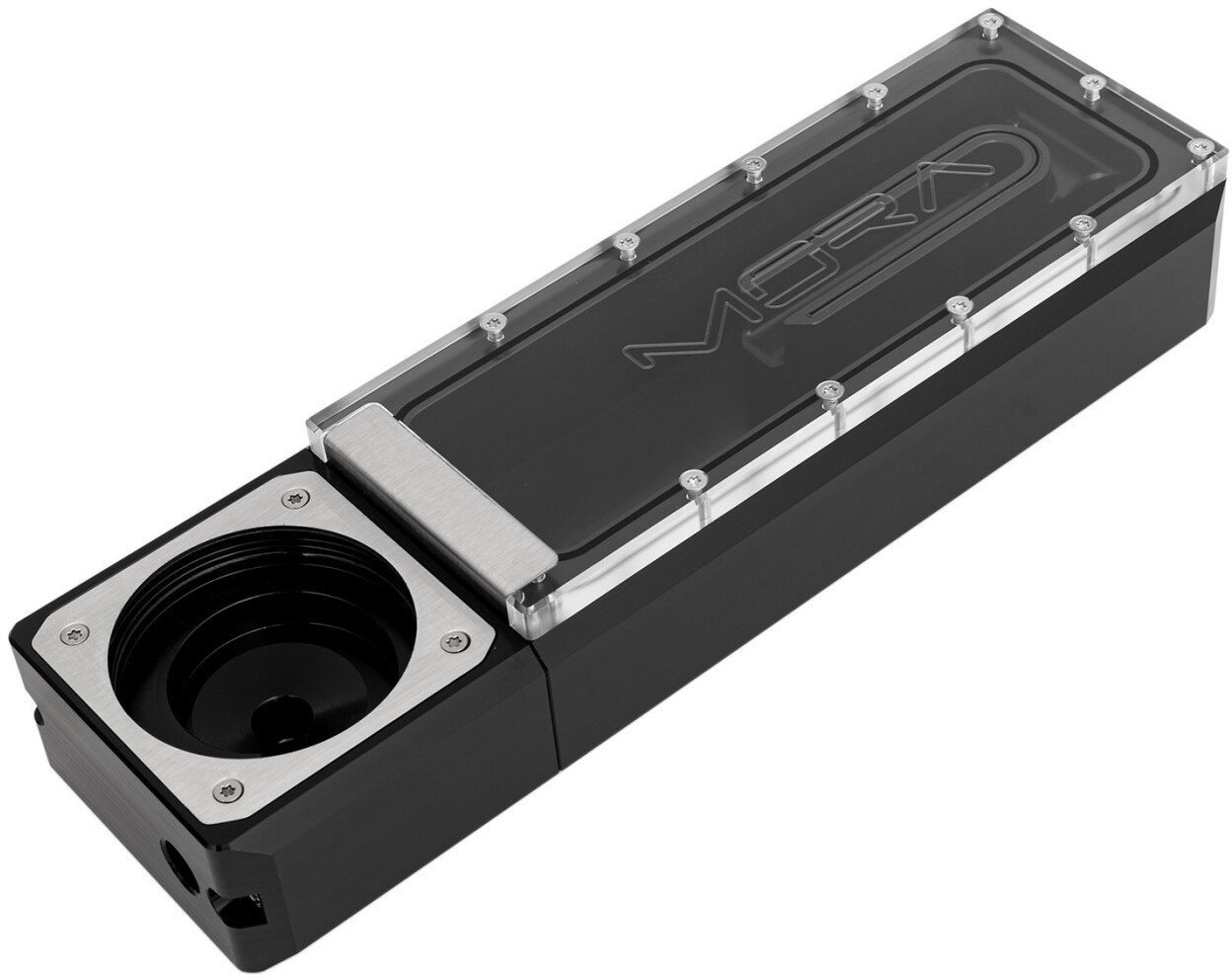 Watercool MO-RA IV Tank 200 D5 Ausgleichsbehälter-Pumpen-Kombination - ARGB, Acryl