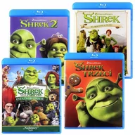 Kino familijne Blu-Ray - Pakiet: Shrek / Shrek 2 / Shrek Trzeci / Shrek Forever - miniaturka - grafika 1