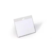Identyfikatory - Identyfikator DURABLE 60x90mm z Euro perforacją transparentny 820919 5szt. - miniaturka - grafika 1