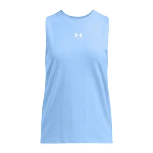 Tank top treningowy damski Under Armour Rival Muscle Tank - Koszulki sportowe damskie - miniaturka - grafika 1