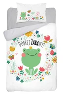 Pościel dla dzieci - Detexpol Pościel 100x135 do łóżeczka żabka 3675B_20210813202826 - miniaturka - grafika 1