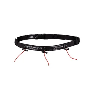 Compressport Pasek na numer startowy Race Belt czarny - Pozostała odzież dla rowerzystów - miniaturka - grafika 1