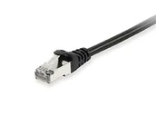 Kable miedziane - Equip Patchkabel RJ45 S/FTP Cat6A 20.0m schwarz SSTP PIM 606110 - miniaturka - grafika 1