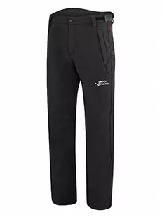 Black Crevice Męskie spodnie softshellowe, czarny/biały, XL - Spodenki męskie - miniaturka - grafika 1