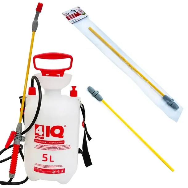 Opryskiwacz Ciśnieniowy Ogrodowy 5L + Przedłużka do Lancy 40 cm Spryskiwacz