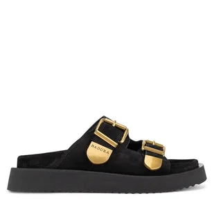 Klapki Badura CYCLAMEN-80033-25 Czarny - Klapki i japonki damskie - miniaturka - grafika 1