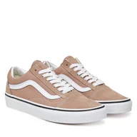 Trampki damskie - Tenisówki Vans Old Skool VN000D6WE2V1 Beżowy - miniaturka - grafika 1
