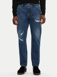 Dolce&Gabbana Jeansy GYJDAZ G8KE9 S9001 Granatowy Regular Fit - Spodnie męskie - miniaturka - grafika 1