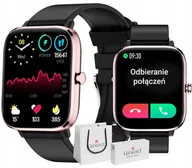 Smartwatch - Giewont GW230-3 Różowe Złoto-Czarny - miniaturka - grafika 1