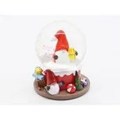 Ozdoby bożonarodzeniowe - Kula śnieżna szklana Święty Mikołaj 6 cm - miniaturka - grafika 1