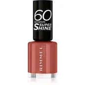 Lakiery do paznokci - Rimmel 60 Seconds Super Shine Lakier Do Paznokci 707 Tan-A-Cotta - miniaturka - grafika 1