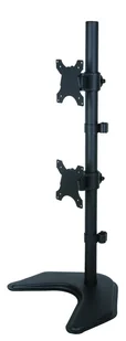 Techly ICA-LCD 2520V uchwyt / stojak do monitorów 68,6 cm (27") Wolnostojący Czarny - Uchwyty do monitorów - miniaturka - grafika 1