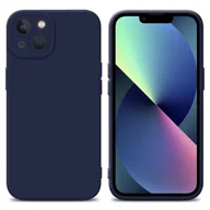 Etui i futerały do telefonów - Pokrowiec Etui Do Apple iPhone 13 w FLUID CIEMNONIEBIESKI TPU Silikonowe Obudowa Ochronny Case Cover Cadorabo - miniaturka - grafika 1