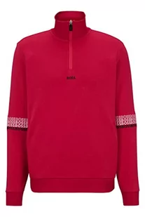 BOSS Bluza męska 1, M Pink660, L, Medium Pink660, L - Bluzy męskie - miniaturka - grafika 1