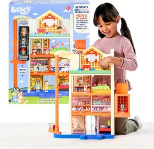 bluey piesek domek centrum handlowe światło dźwięki figurki 17552 MOOSE TOYS - Figurki dla dzieci - miniaturka - grafika 1