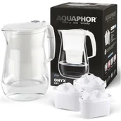 Dzbanki filtrujące - Aquaphor Onyx 4,2L Biały - miniaturka - grafika 1