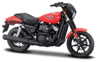 Kolekcjonerskie modele pojazdów - Maisto, Model motocykla Harley Davidson 2015 street 750 - miniaturka - grafika 1