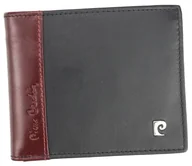 Portfele - Pierre Cardin, Portfel skórzany męski, Tilak30 8824, czarny, ochrona RFID, mały - miniaturka - grafika 1