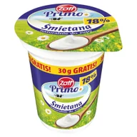 Śmietana - Zott - Smietana 18% ekstra kremowa - miniaturka - grafika 1