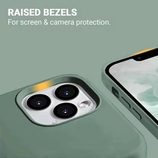 Crong Color Cover - Etui iPhone 13 Pro (miętowy) - Etui i futerały do telefonów - miniaturka - grafika 3