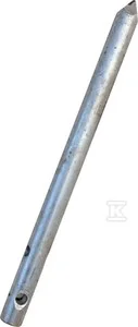 Uchwyt naciągowy wbijany podwójny L=400mm - Piorunochrony - miniaturka - grafika 1