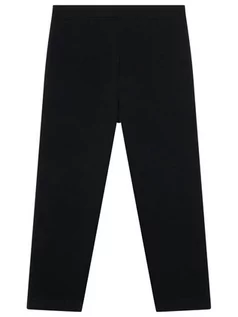 Spodnie i spodenki dla dziewczynek - Name it Legginsy 13181074 Czarny Slim Fit - grafika 1