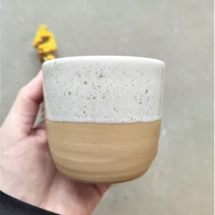 POTPOTSTUDIO Ceramiczny kubek POTPOTSTUDIO Toskania 200 ml 9365-uniw - Kubki - miniaturka - grafika 1