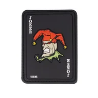 Odzież taktyczna i umundurowanie - 101 Inc. - Naszywka 3D - Joker - Czarna - 444130-5092 - miniaturka - grafika 1
