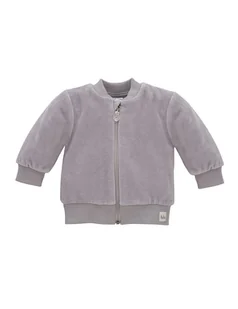Pinokio Bluza niemowlęca bawełniana rozpinana Hello szara, Rozmiar: 86 - Bluzy i sweterki niemowlęce - miniaturka - grafika 1
