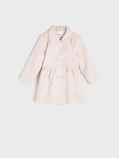 Kurtki i płaszcze dla dziewczynek - Sinsay - Płaszcz - różowy - grafika 1