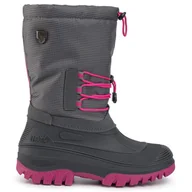 Buty dla dziewczynek - Śniegowce CMP Kids Ahto Wp 3Q49574J Szary - miniaturka - grafika 1