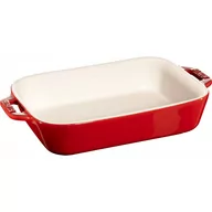 Miski i półmiski - Staub STAUB COOKING PROSTOKĄTNY PÓŁMISEK CERAMICZNY 1,1 L 20 X 16 CM CZERWONY CERAMIKA 40510-812-0 - miniaturka - grafika 1