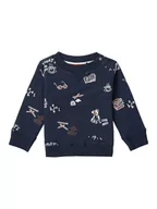 Bluzy i sweterki niemowlęce - Noppies Bluza "Troutman" w kolorze granatowym - miniaturka - grafika 1