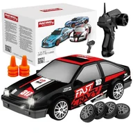 Zabawki zdalnie sterowane - Samochód Auto RC Drift Zdalnie Sterowane Sterowany na Pilot do Driftu 4x4 - miniaturka - grafika 1