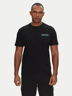 Koszulki męskie - Napapijri T-Shirt S-Vignoni NP0A4ILX Czarny Regular Fit - miniaturka - grafika 1